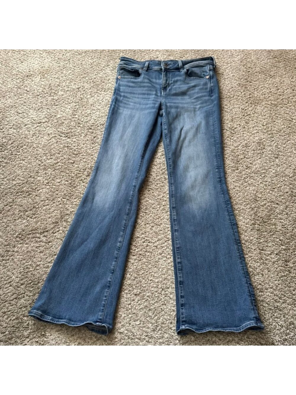 American Eagle Outfitters Jeans Women's Size 10 Long Kick Boot Next Level
